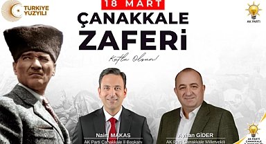 Naim Makas'tan 18 Mart mesajı