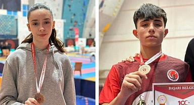 Okul Sporları Karate Türkiye Şampiyonası'nda Çanakkale'ye gurur verici başarı