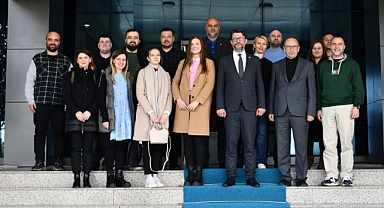Rektör Erenoğlu’na Erasmus Plus smARrt proje araştırmacılarının ziyareti