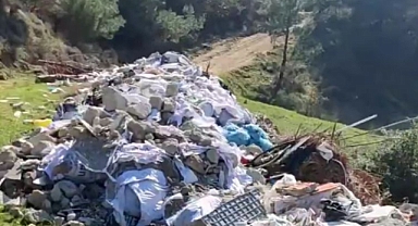 Sarıcaeli Köyü çöp sorunuyla mücadele ediyor