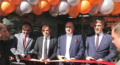 "Telefoncu 286" işyerinin açılışı ilçe protokolü tarafından gerçekleştirildi