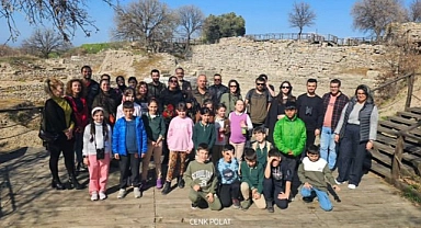 Troya'nın kuşları gözlemlendi
