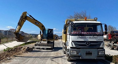 Üst yapı çalışmalarında trafiğe dikkat
