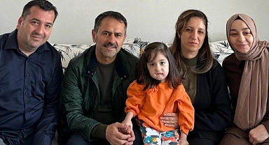 Vali Aktaş, SMA tip 1 hastası Merve Tekin'e ziyarette bulundu