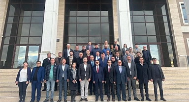 Vali İlhami Aktaş, İl Genel Meclis üyeleri ile vedalaştı