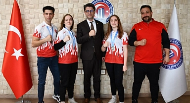 Wushu Şampiyonası'nda ÇOMÜ rüzgarı esti