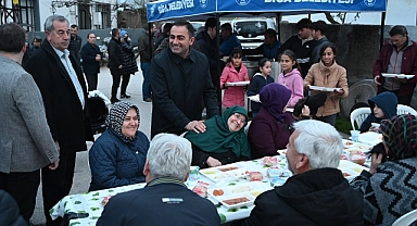 Yeniceköy mahallesi, ramazan ayının güzelliğini iftar sofralarında paylaştı