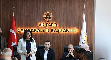 AK Parti Çanakkale Milletvekili Ayhan Gider, Teşkilat ve hemşerileriyle bayramlaştı