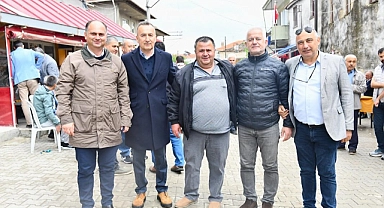 Akçapınar Sosyal Dayanışma ve Yardımlaşma Derneği'nin "Bahar Şenliği"ne siyasi katılım