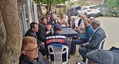 Ayvacık Kaymakamı ‘’Sak’’ Köy hayırlarında