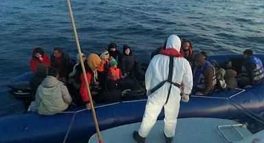 Ayvacık’ta düzensiz göçmen operasyonu