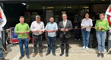 Başkan Atılgan, CarrefourSA Bayramiç şubesi açılışında