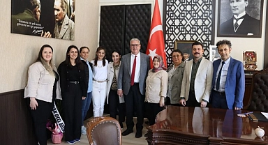 Başkan Atılgan, Konak otel personelini ağırladı