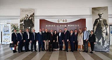 Belarus Cumhuriyeti üst düzey yetkililerinden Çanakkale Ticaret ve Sanayi Odası'na ziyaret