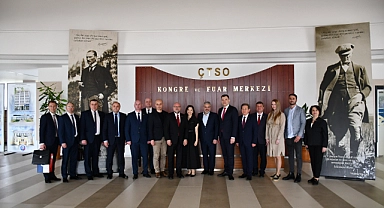 Belarus Cumhuriyeti üst düzey yetkililerinden Çanakkale Ticaret ve Sanayi Odası'na ziyaret