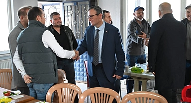 Biga Belediye Başkanı Alper Şen, personeliyle iş değişikliklerini değerlendirdi