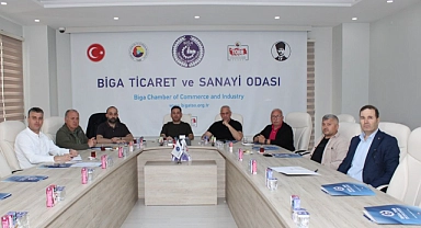 Biga'da 9'uncu Meslek Komitesi toplantısında kararlar alındı