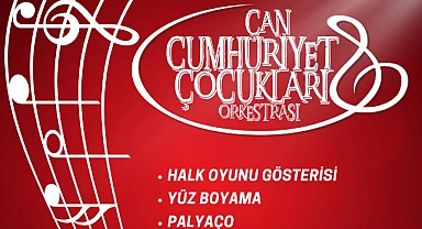 Çan'da 23 Nisan: Cumhuriyet Çocukları Konseri ve Halk Oyunları gösterisi daveti