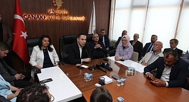 Çanakkale AK Parti İl Başkanlığı’nda bayramlaşma