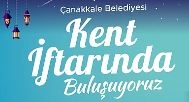 Çanakkale'de Kent İftarı