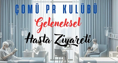 ÇOMÜ PR Kulübü geleneği devam ettiriyor