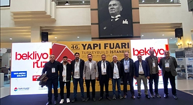 ÇTSO üyeleri, 46. TURKEYBUILD İstanbul Yapı Fuarı’nı ziyaret etti