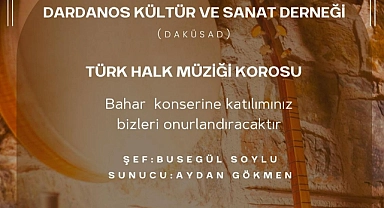 Dardanos Kültür ve Sanat Derneği’nden ilk konser