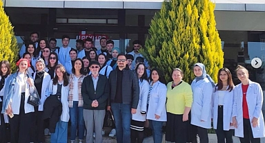Ezine MYO öğrencileri Peymar Süt Ürünleri’ni ziyaret etti