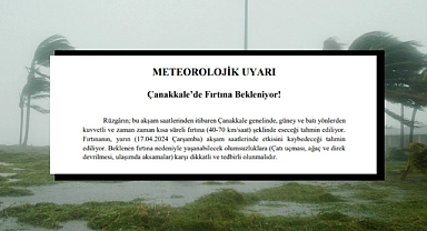 Fırtına geliyor!