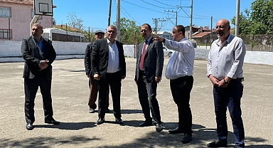 Kaymakam Erdinç Dolu, Değirmencik Köyünde incelemelerde bulundu