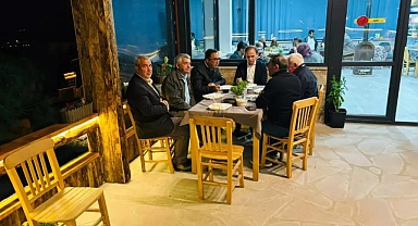 Kaymakam Salih Sak, Paşaköy Köyünde verilen hayır yemeğine katıldı