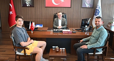 Kuzey Kazan, Başkan Alper Şen'i ziyaret etti