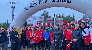 Muharrem Erkek, 57. Alay Vefa Yürüyüşünde Çanakkale'nin tarihi rolünü vurguladı