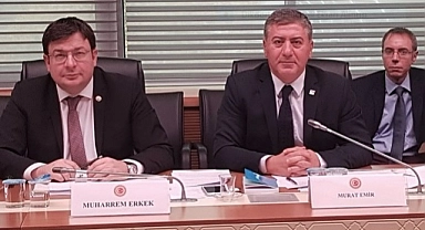 Muharrem Erkek, Murat Emir'in Grup Başkan Vekili seçilmesini kutladı