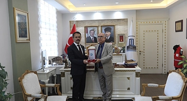 Tahir Öztürk, Vali Aktaş’ı ziyaret etti