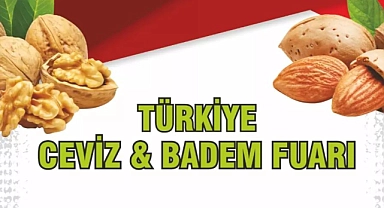 Türkiye Ceviz ve Badem Fuarı başlıyor