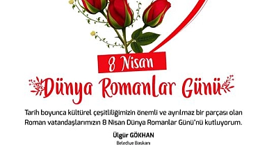 Ülgür Gökhan, Çanakkale'de Dünya Romanlar günü’ nü kutladı