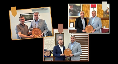 Ahmet Elbi'den başkanlara hayırlı olsun ziyareti
