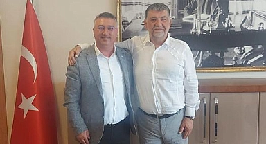 Başkan Mesut Bayram'dan il genel meclisi Başkanı Halil Ertuğrul’a ziyaret