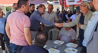 Başkan Öztürk köy hayırlarına katıldı
