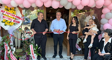 Bayramiç'te Tuba Gündoğdu Butik açıldı