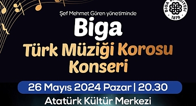 Biga'da müzik akşamı