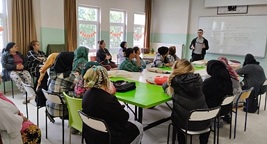 Biga İlçe Sağlık Müdürlüğü personellerinden SODAM'da Eğitim
