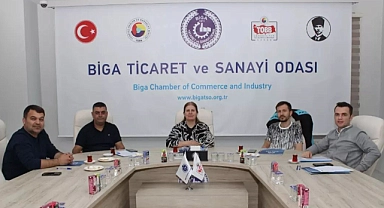 Biga TSO’da 1. Meslek komitesi toplantısında kararlar alındı
