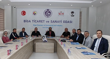 Biga TSO ve İnegöl heyeti toplantısı