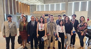 ''Bir hayalden yola çıkan projemiz, Troya Müzesi'nin görkemli mekânında yaptığımız ödül töreni ile de taçlanmış oldu''