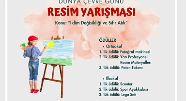 Bozcaada Belediyesi'nden Dünya Çevre Günü'ne özel resim yarışması
