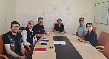 Çanakkale AFAD'dan Bozcaada Belediyesi'ne ziyaret