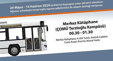 Çanakkale Belediyesi’nden öğrencilere ulaşım desteği