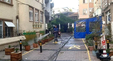 Çanakkale'de temizlik çalışması